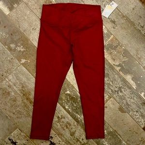 High waisted cross band SHINE 7/8 leggings